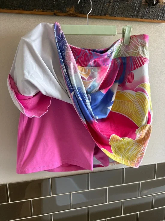 Talbots Vibrant Floral Skirt - XL Multicolor - Picture 2 of 2